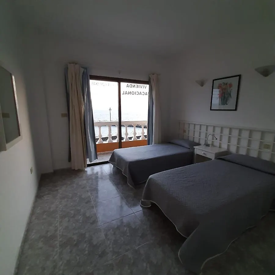 Vv 122 Con Balcon En Primera Linea De Mar La Restinga Apartment